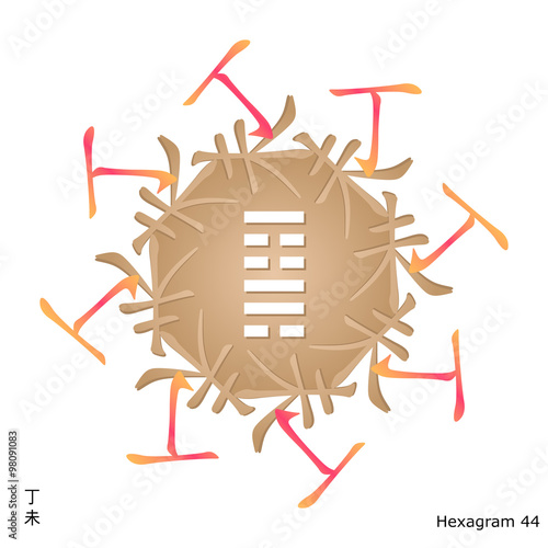 Feng shui, bazi, fire, goat, din, vei, zodiac, 60 dzja dzi, i-ching, i ching, suan kun da gua, hexagram, chinese, Four Pillars of Destiny