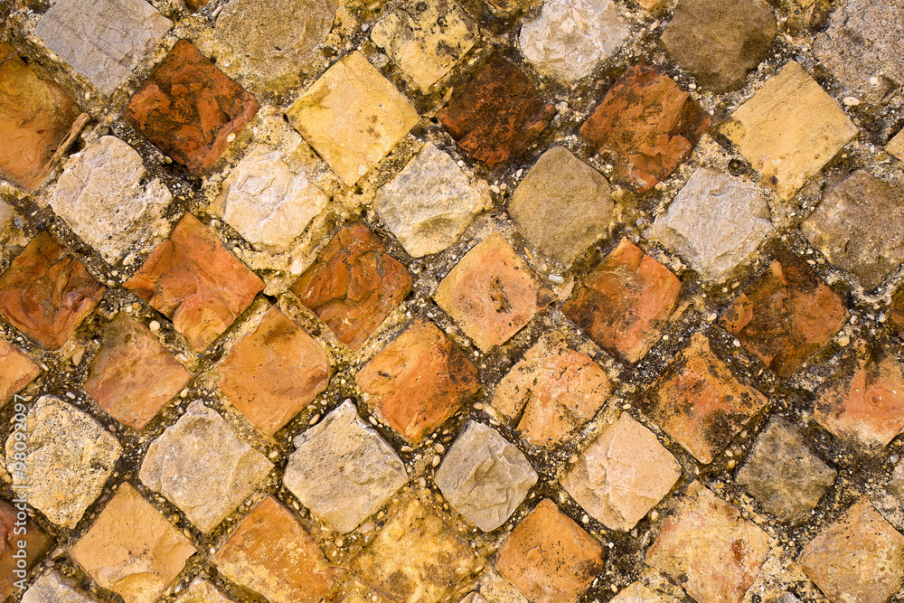 Obraz premium Roman wall structure