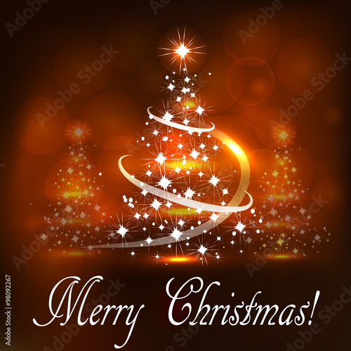 Vector abstract dark yellow background