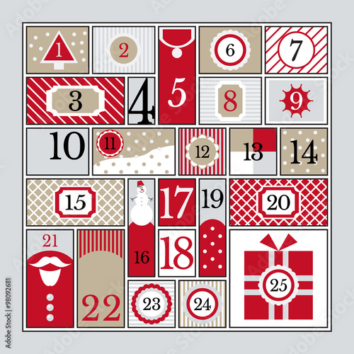 Advent calendar.