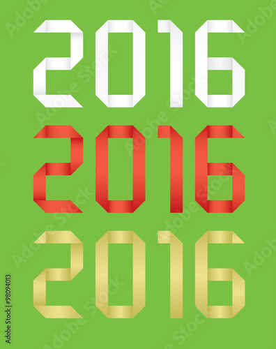 2016 YEAR WITH 3 COLOR
