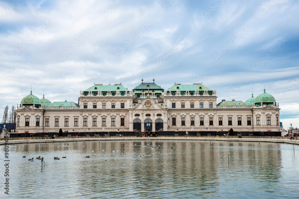 Palace Belvedere in Vienna, Austria