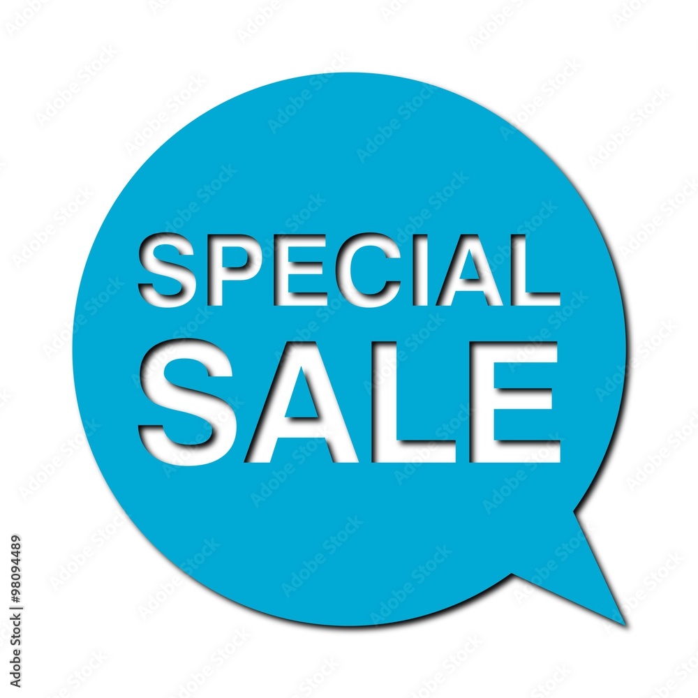 Speech Bubble special sale with shadow Speech Bubble special sale with shadow