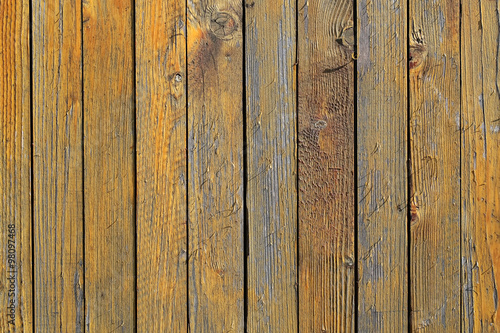 Close boarded fence loosing paint