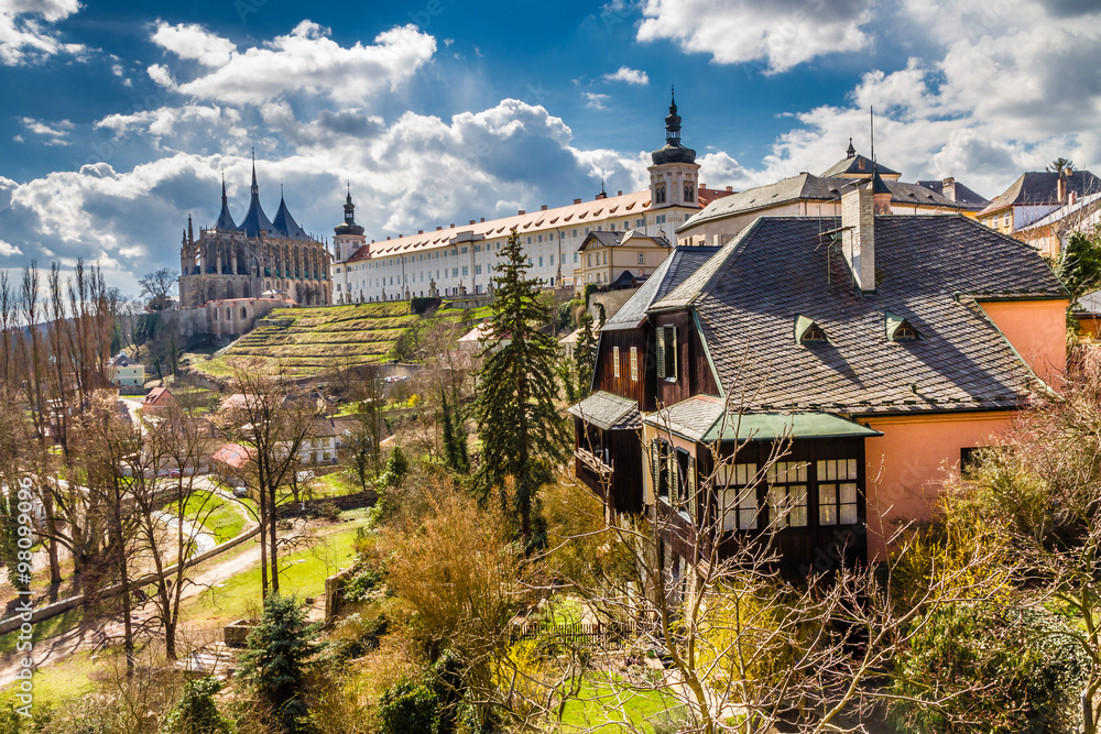 St Barbara's Church And Jesuit College-Kutna Hora