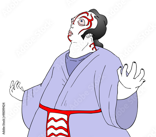 kabuki theater character