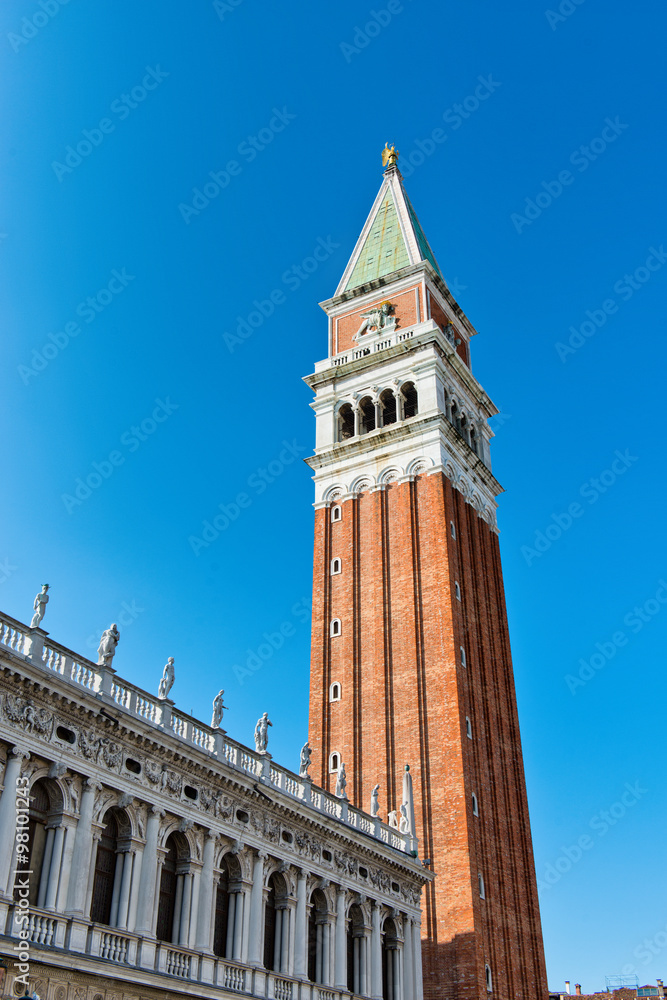 The Campanile of Basilica San Marco, Venice