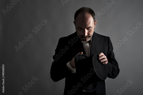 Victorian gentleman portrait