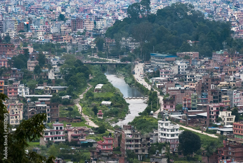 Przedmieścia Katmandu, panorama