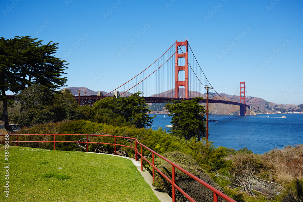 Fototapeta premium San Francisco, Golden Gate Bridge 01