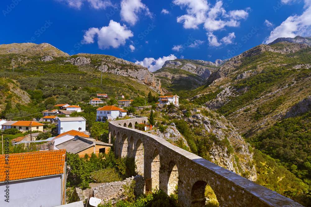 Aqueduct in Bar Old Town - Montenegro