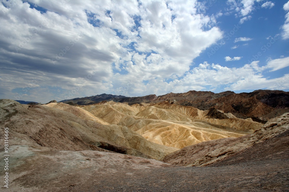Desert hills that look like moon land Desert hills that look like moon land