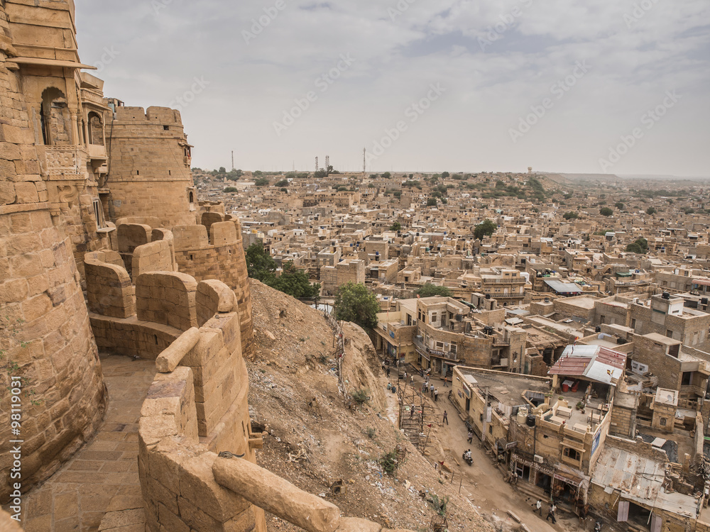 Jaisalmer forte e città