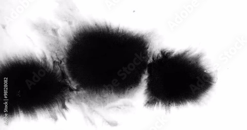 Wallpaper Mural Ink splatter, perfect for compositing. Luma matte. Torontodigital.ca