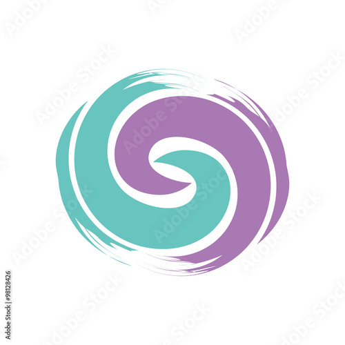 Simple Initial S Zen Refresh Symbol