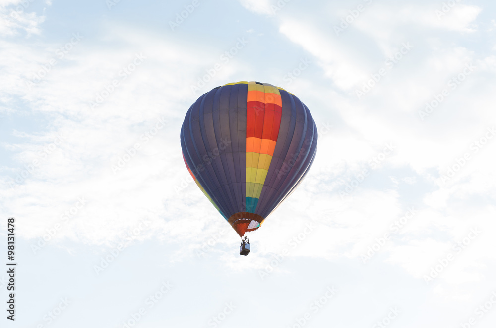 Fototapeta premium Colorful hot air balloon