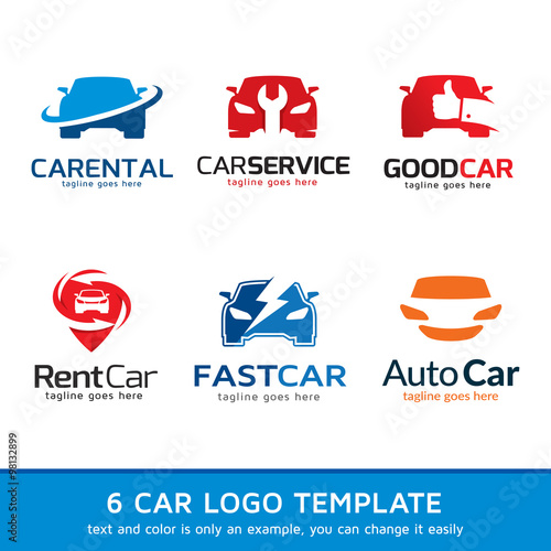 Automotive Car Logo Template Design Vector