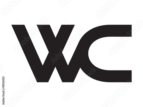 WC Letter Identity Monogram Logo