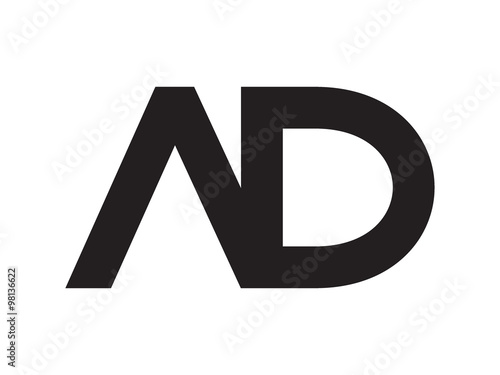 AD Letter Identity Monogram Logo