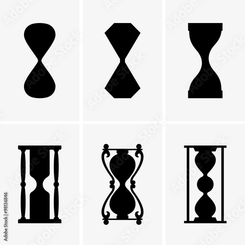 Sand clocks  (shade pictures)
