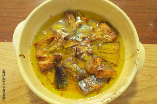 Wallpaper Mural さば缶のアヒージョ Torontodigital.ca