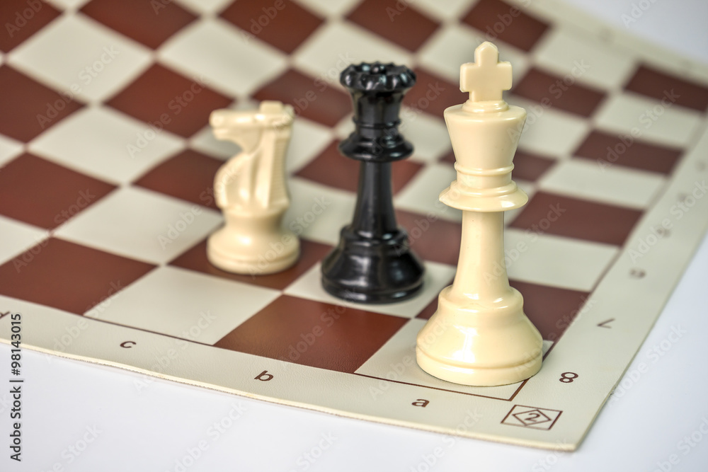 Chess and board. Plan and strategy concept. Chess and board. Plan and strategy concept.