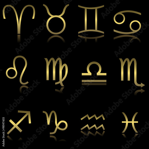 Golden zodiacal signs