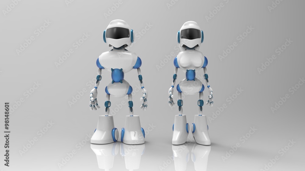 Fototapeta premium Robots