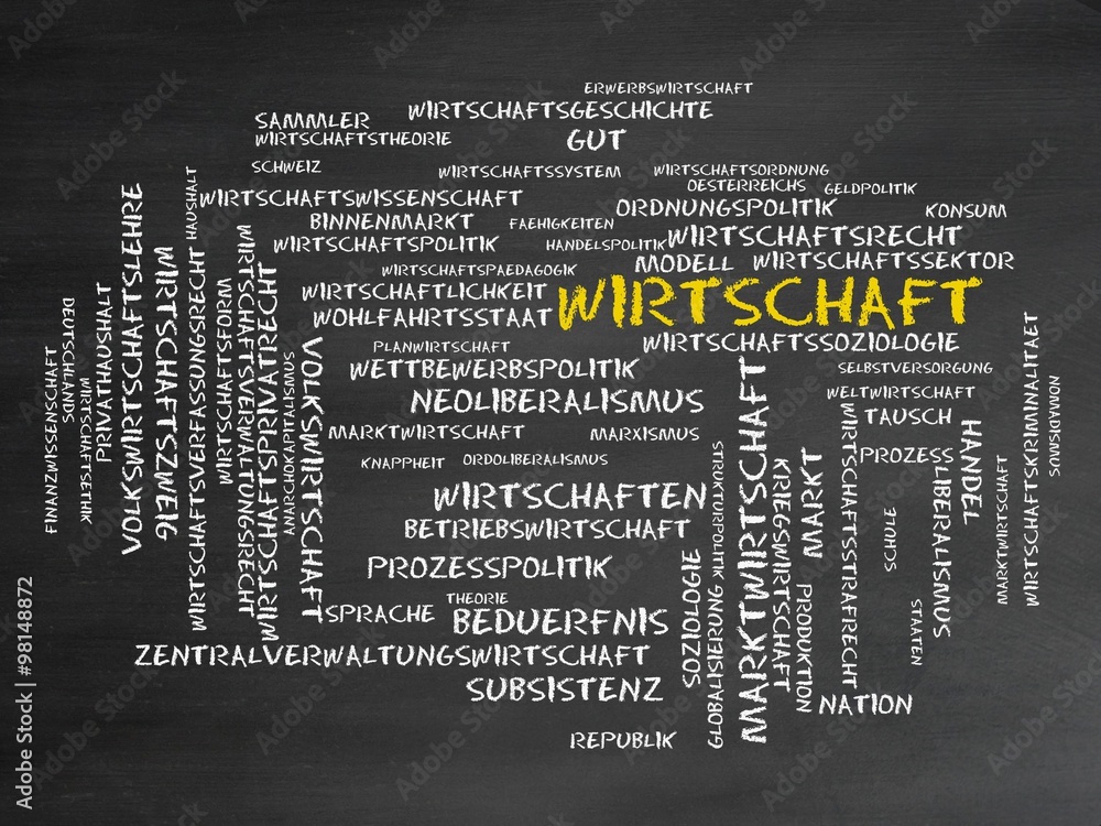 Wirtschaft StockIllustration Adobe Stock
