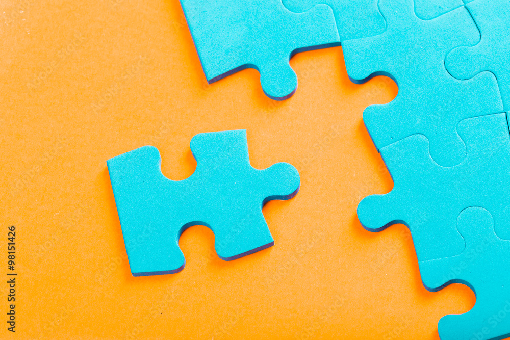 Fototapeta premium Puzzle pieces