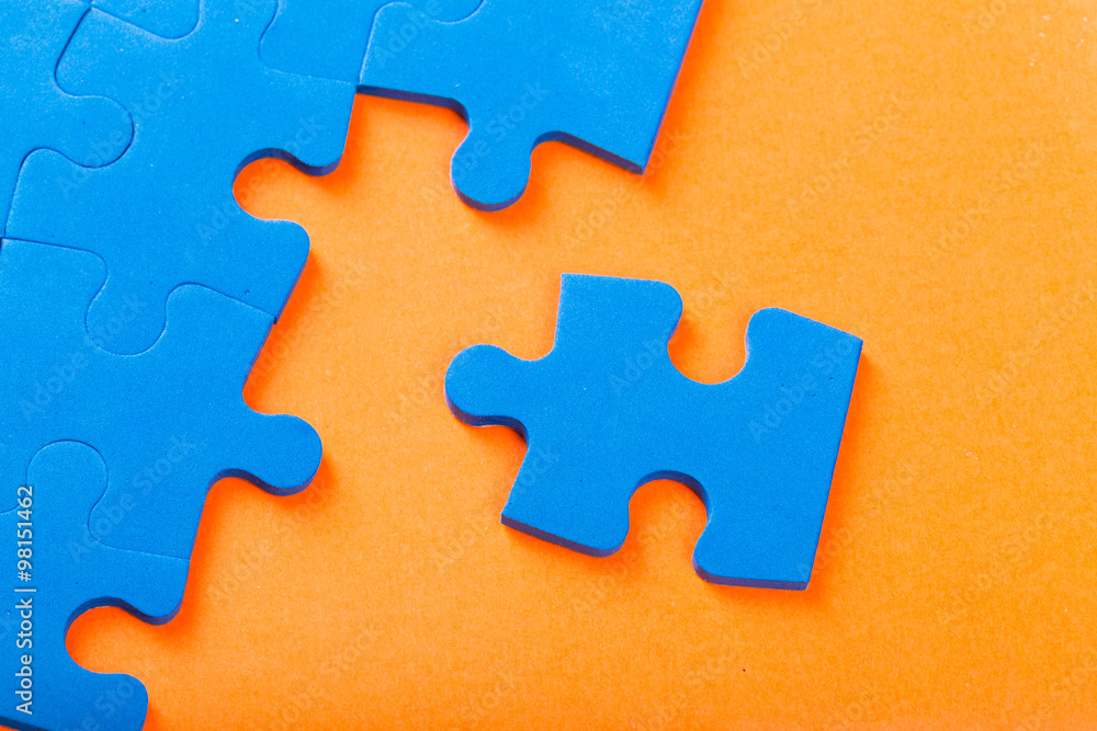 Fototapeta premium Puzzle pieces