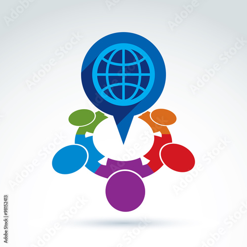 Colorful vector illustratio...