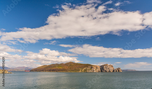 Wallpaper Mural Скалы и горы на берегах Японского моря. Приморье, Россия.Rocks and mountains on the shores of the sea of Japan. Primorye, Russia. Torontodigital.ca