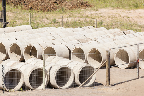 Pipes Concrete Products for industrial construction infrastructure photo