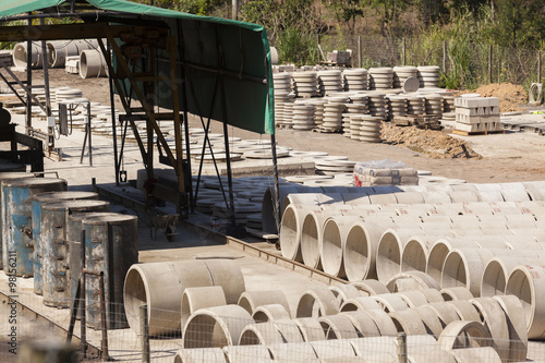 Pipes Concrete Products for industrial construction infrastructure photo