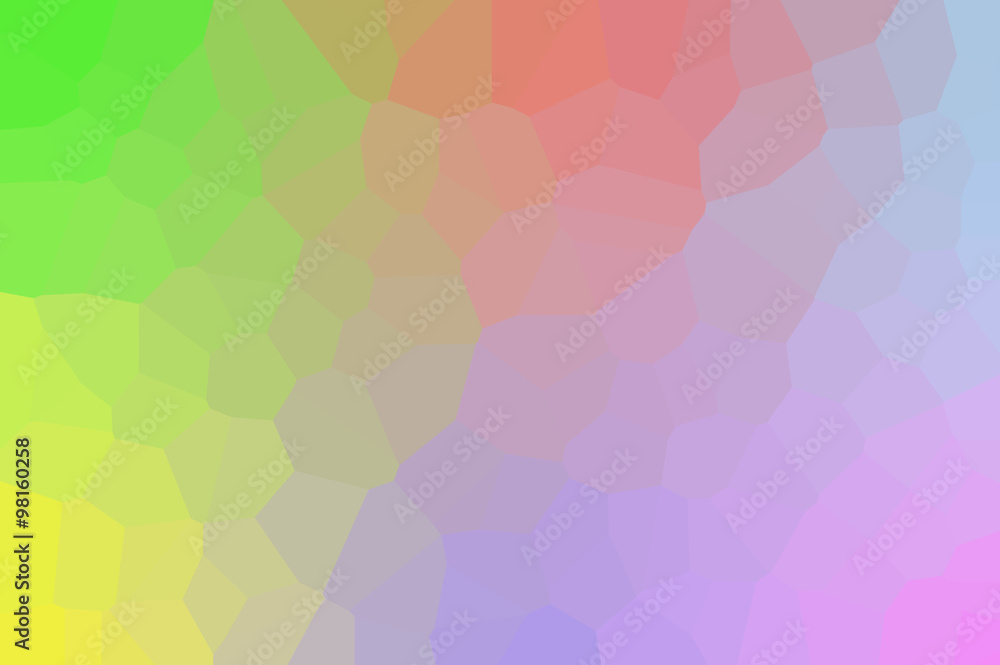 Colorful psychedelic crystallized background texture