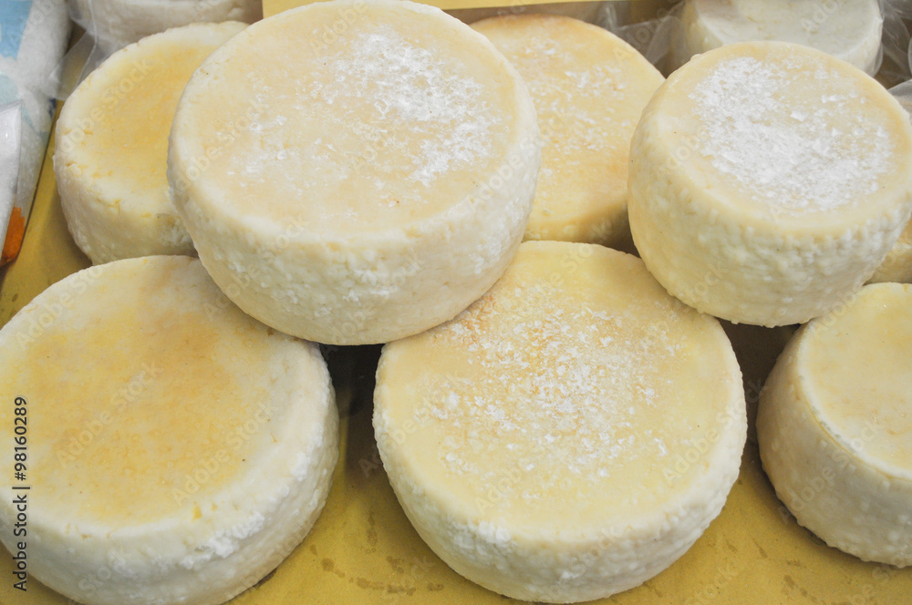 Traditional handmade cheese