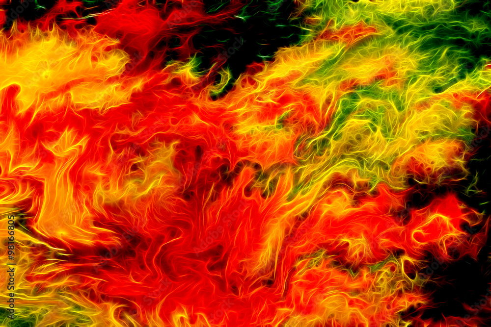 abstract color Backgrounds, painting collage, Fire fractal effect. abstract color Backgrounds, painting collage, Fire fractal effect.