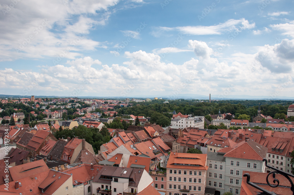 Goerlitz old town, from above