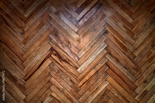 background old wooden parquet flooring close up