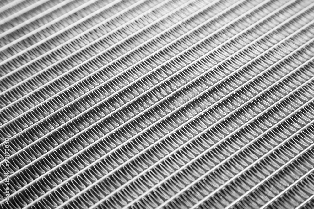Car radiator close up Car radiator close up
