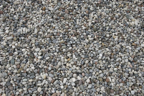 pile of grey building little gravel stones