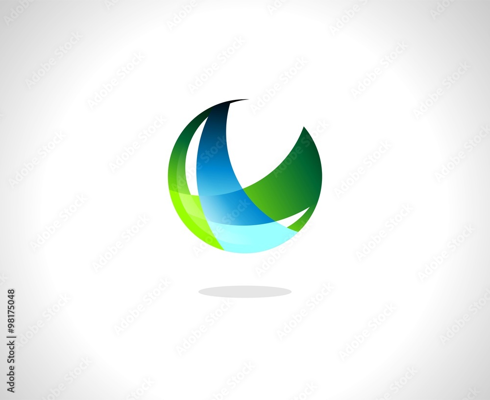 circle abstrac logo circle abstrac logo