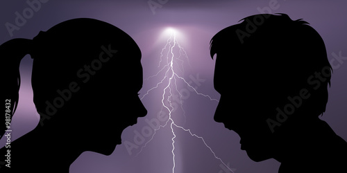 Couple-Orage