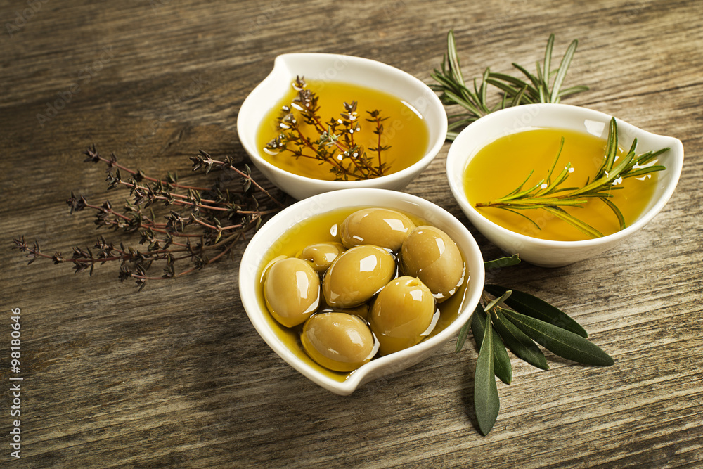 Olive oil with herbs Olive oil with herbs