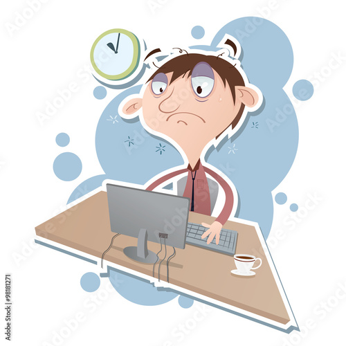 working overtime