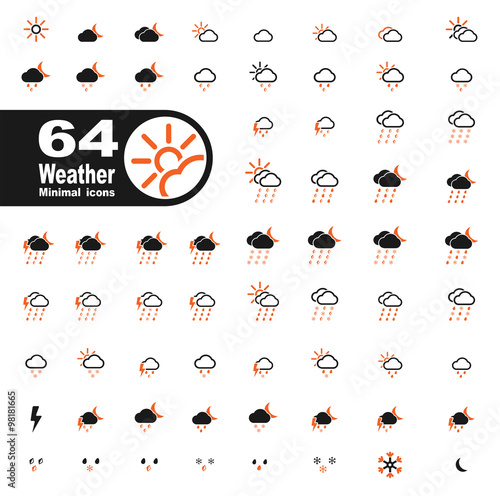 Weather simply icons