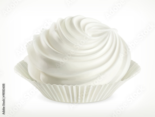 Meringue, vector icon