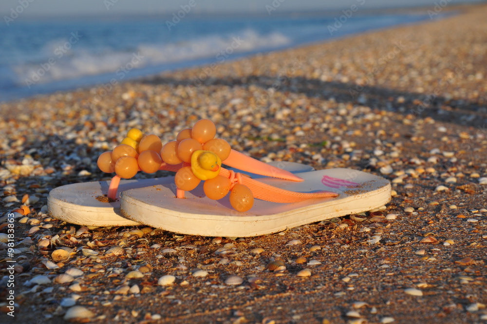 Flip-flop on the beach
Flip-flop on the beach