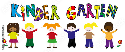 Kindergarten Kinder Vektor